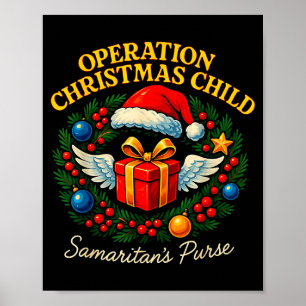 Operation Christmas Child Samaritan’s Purse Weihna Poster