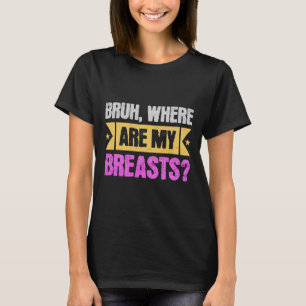 Operation der Fastenentektomie und Brustverkleiner T-Shirt