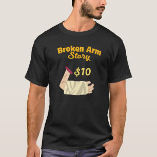 Operation der Verletzung Patientenüberlebende gebr T-Shirt