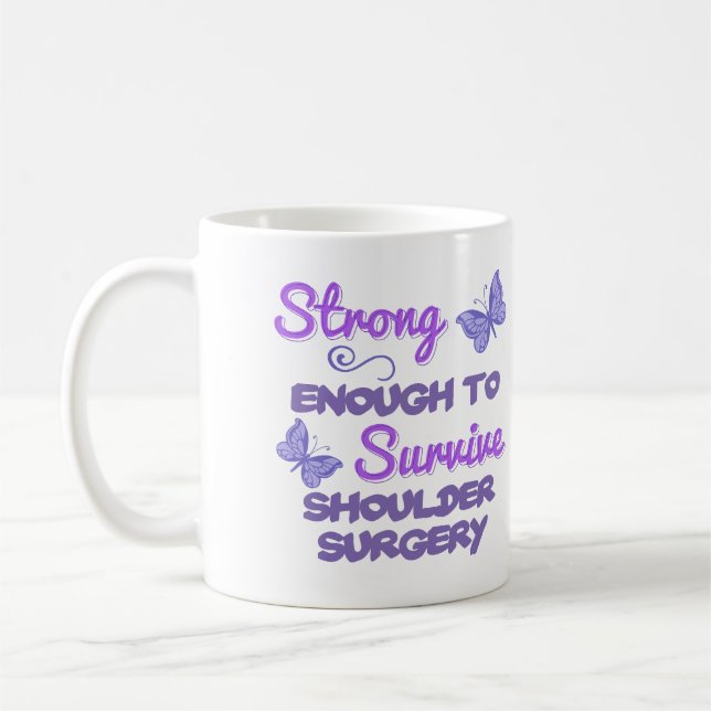 Operation der weiblichen Schulterhaube Kaffeetasse (Links)