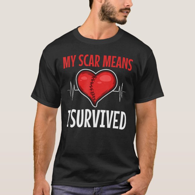 Operation des offenen Herzens koronare Umgehung Ar T-Shirt (Vorderseite)