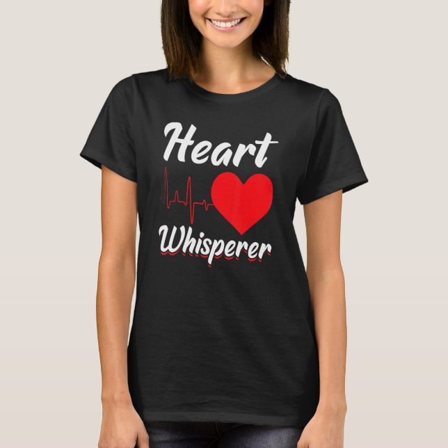 Operation des offenen Herzens Krieger Funny Kardio T-Shirt (Vorderseite)