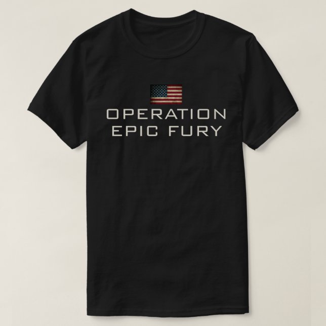 Operation Epic Fury T-Shirt (Design vorne)