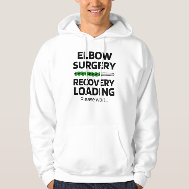 Operation-Erholung | Ellbogen Arthroscopy Operatio Hoodie (Vorderseite)