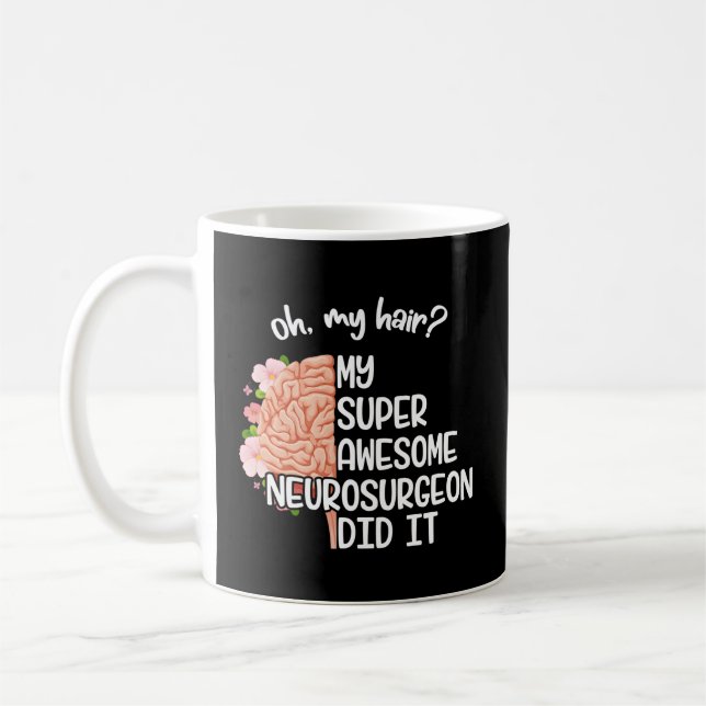 Operation Erholung Überleben Hirnkrebs Kaffeetasse (Links)