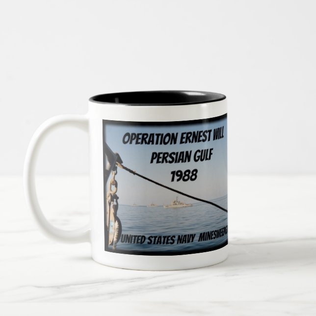 Operation Ernest Will Coffee Tasse (Links)