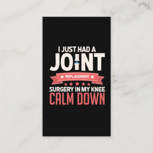 Operation Knie Erholung Visitenkarte