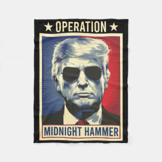 Operation Midnight Hammer Trump Fleecedecke