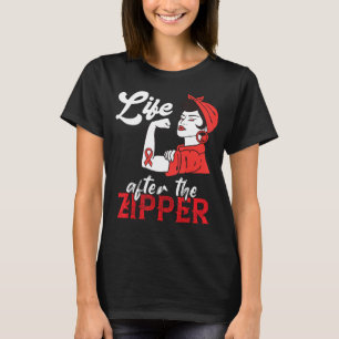 Operation nach Zipper Reco öffnen T-Shirt