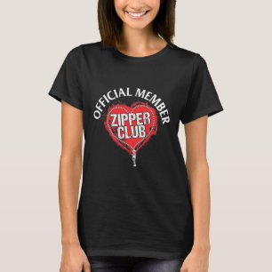 Operation Offiziell Zipper Club Mitglied Geschenk T-Shirt