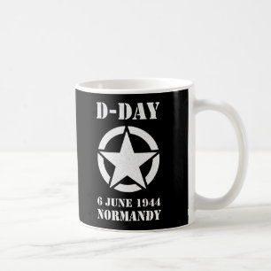 Operation Overlord 1944 D-Day 2024 Normandie Kaffeetasse