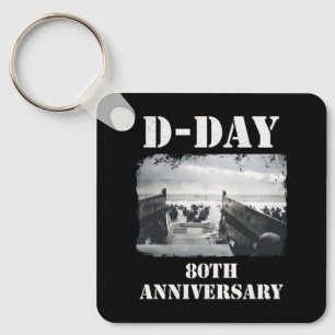 Operation Overlord 1944 D-Day 2024 Normandie Schlüsselanhänger