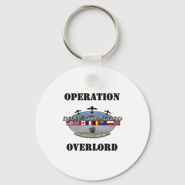 Operation Overlord 1944 Schlüsselanhänger (Vorderseite)