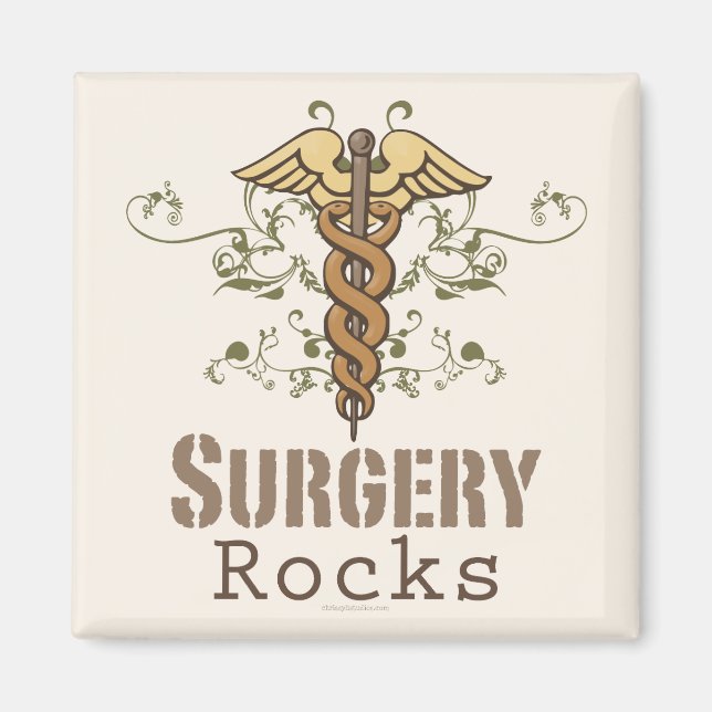 Operation Rocks Surgeon Magnet (Vorne)