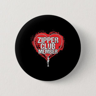 Operation Spaß Funny Zipper Club Mitglied Button