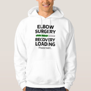 Operation von Ellbogen Erholung Ellbogen Arthrosc Hoodie