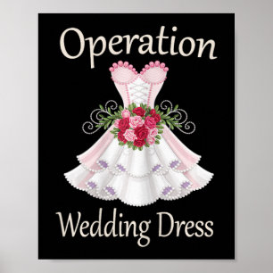 Operation Wedding Dress for Ladys 2025 Bridesmaid Poster