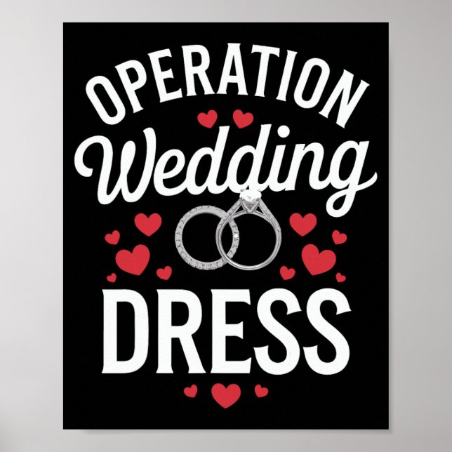 Operation Wedding Dress Poster (Vorne)