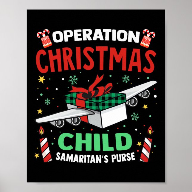 Operation Weihnachtskind Funny Family Matching Xm Poster (Vorne)