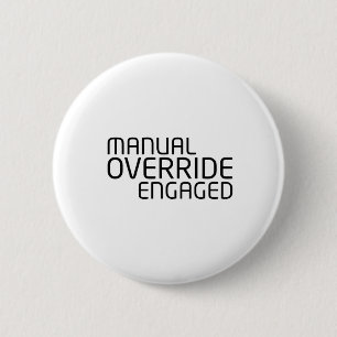Operational Status Minimalistische Typografie Button
