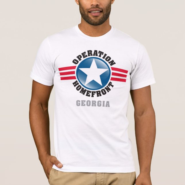 OperationHomefront Georgia T-Shirt (Vorderseite)