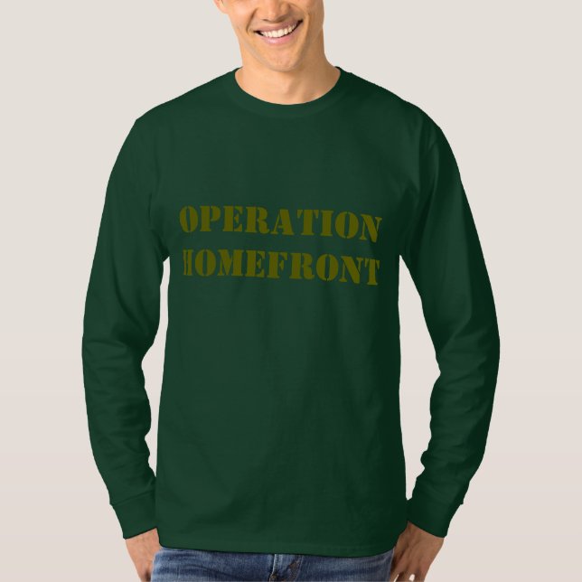 "OperationHomefront" T - Shirt (Vorderseite)