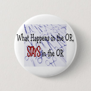 Operations-Fachleute-Geschenke Button