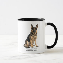 Operations German Shepherd Tasse