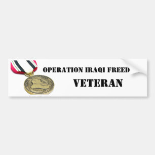 Operations-irakischer Freiheits-Veteran Autoaufkleber