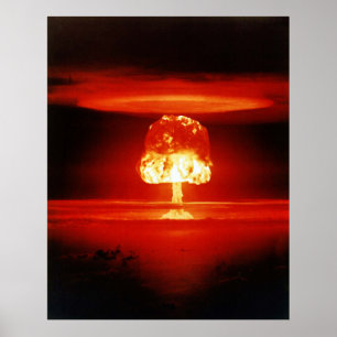 Operations-Schloss 11 Megaton ROMEO-Ereignis Poster
