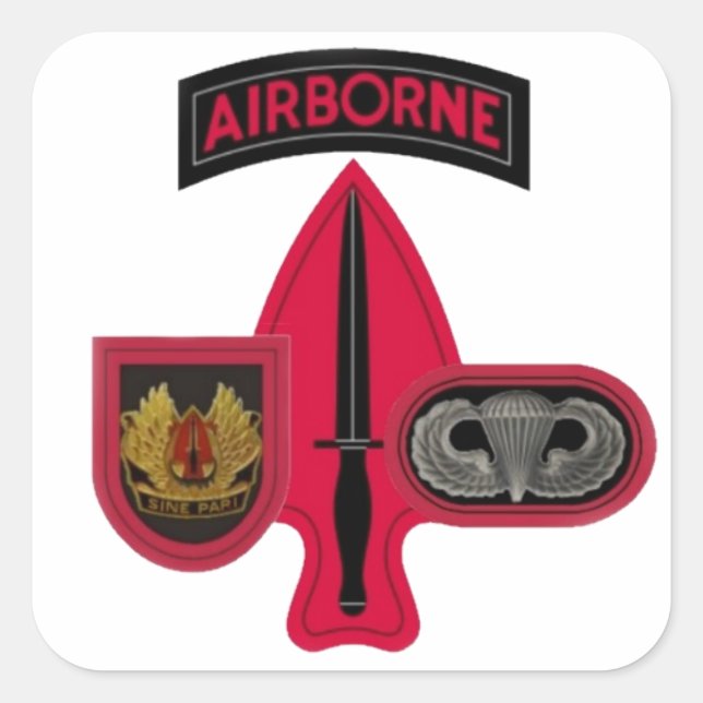 OPÉRATIONS SPÉCIALES STICKERS DE COMMANDE (Devant)