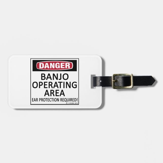 Operationsgebiet Banjo Gepäckanhänger (Vorderseite horizontal)