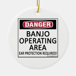 Operationsgebiet Banjo Keramikornament