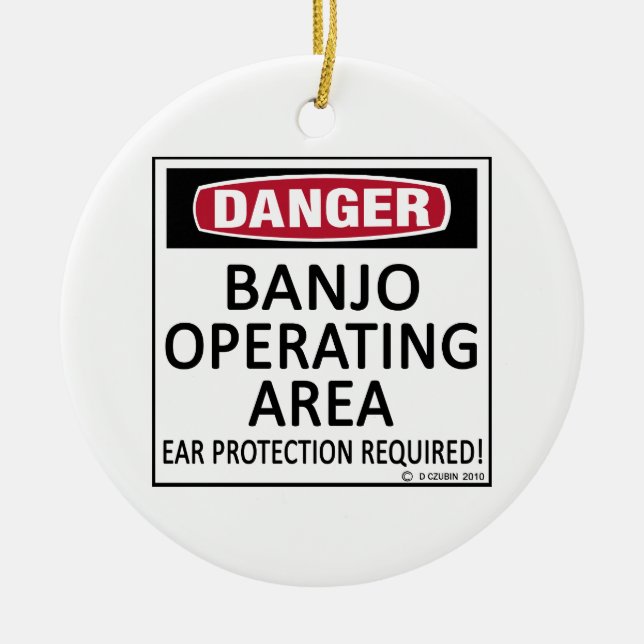 Operationsgebiet Banjo Keramikornament (Vorne)