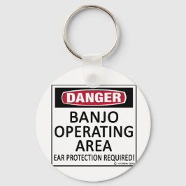 Operationsgebiet Banjo Schlüsselanhänger