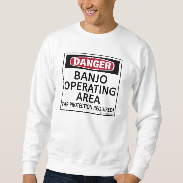 Operationsgebiet Banjo Sweatshirt (Vorderseite)