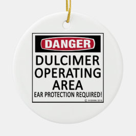 Operationsgebiet Dulcimer Keramik Ornament