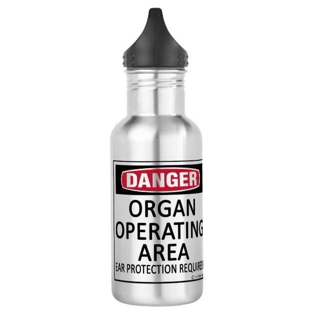 Operationsgebiet Edelstahlflasche (Links)