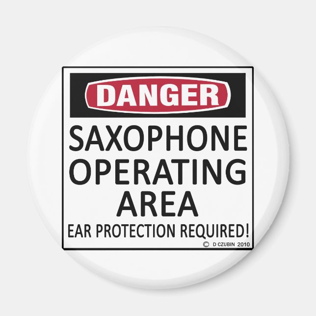 Operationsgebiet Saxophon Magnet (Vorne)