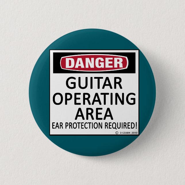 Operationsgitarre Button (Vorderseite)