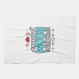 Operationssaal-Team Chirurgieteam-Shirt-Design_1 Geschirrtuch