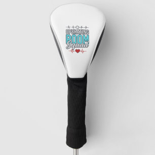 Operationssaal-Team Chirurgieteam-Shirt-Design_1 Golf Headcover