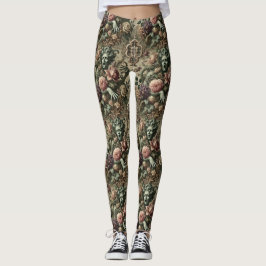Operative Opulenz - gotisch Viktorianisch Leggings