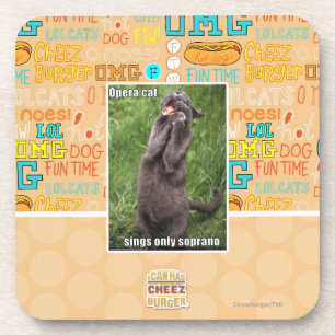 Opern-Katze Getränkeuntersetzer