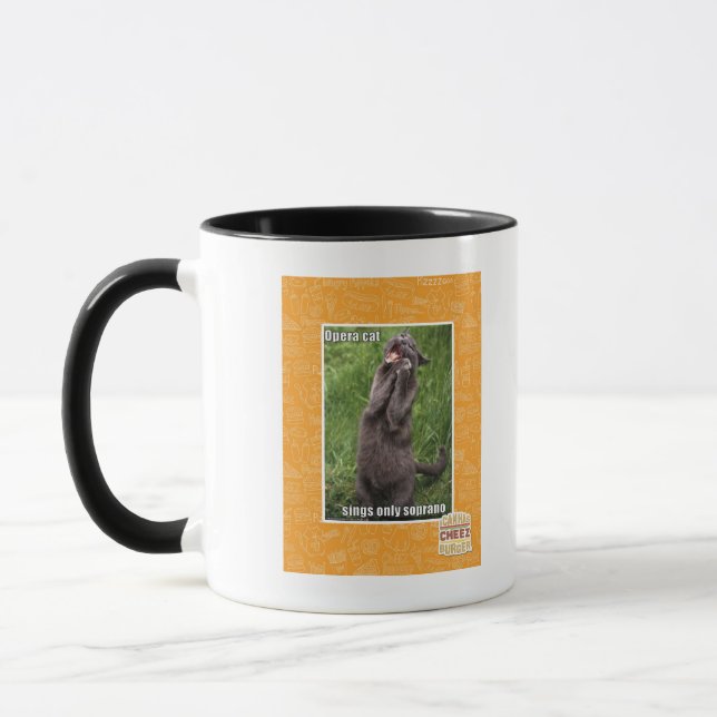 Opern-Katze Tasse (Links)