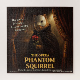 Opern-Phantom-Eichhörnchen-Parodie