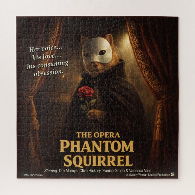 Opern-Phantom-Eichhörnchen-Parodie (Vertikal)