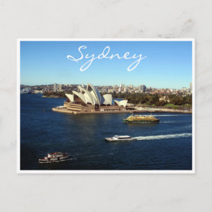 Opernboote von Sydney Postkarte