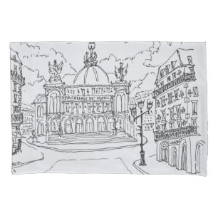 Opernhaus Palais Garnier Paris, Frankreich Kissenbezug