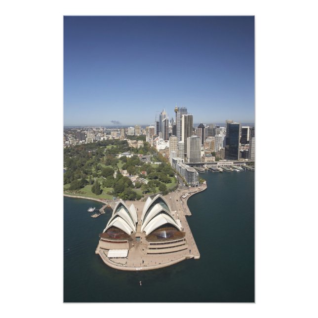 Opernhaus Sydney, Royal Botanic Gardens, CBD Fotodruck (Vorne)